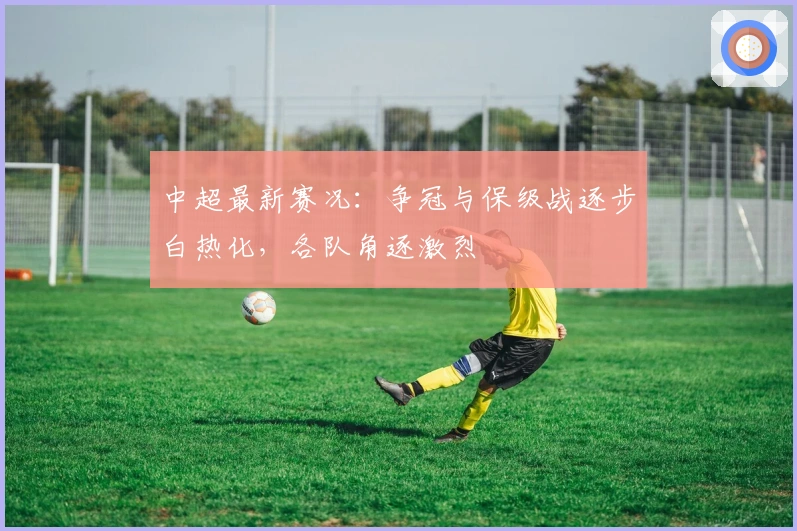 中超最新赛况:争冠与保级战逐步白热化,各队角逐激烈